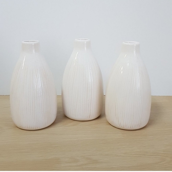 3pc Lined Matching Bud Vase's - Picture 8 of 8